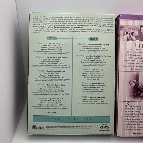 I Love Lucy Lot Sixth Season / Lucy-Desi / Lost Episodes DVD Collections - Picture 6 of 9